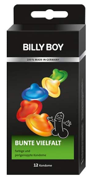 Billy Boy Bunte Vielfalt Kondome - 12 st.