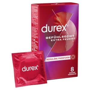 Durex Gefühlsecht Extra Feucht - 8 Stk
