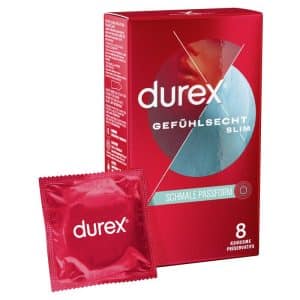 Durex Gefühlsecht Slim Fit - 8 Stk