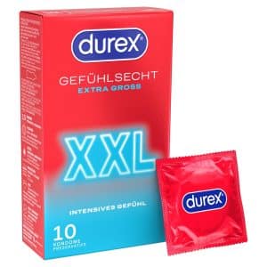 Durex Kondome „Gefühlsecht Extra groß XXL“