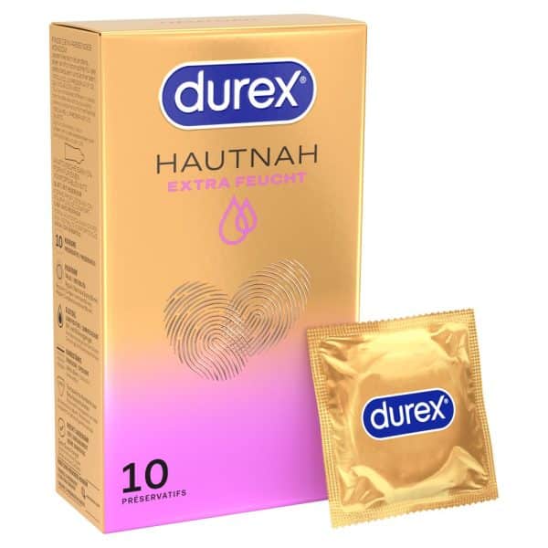 Durex Kondome „Hautnah Extra Feucht“