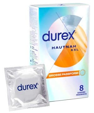 Durex Kondome „Hautnah XXL“ in großer Passform
