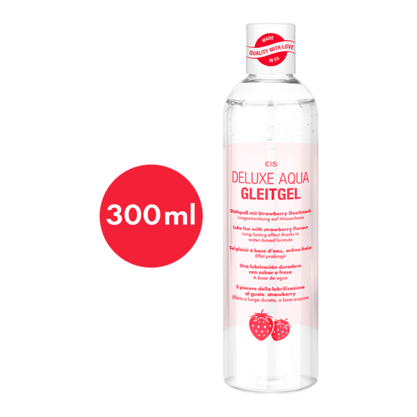 EIS Gleitgele 300 ml Erdbeere Deluxe Aqua
